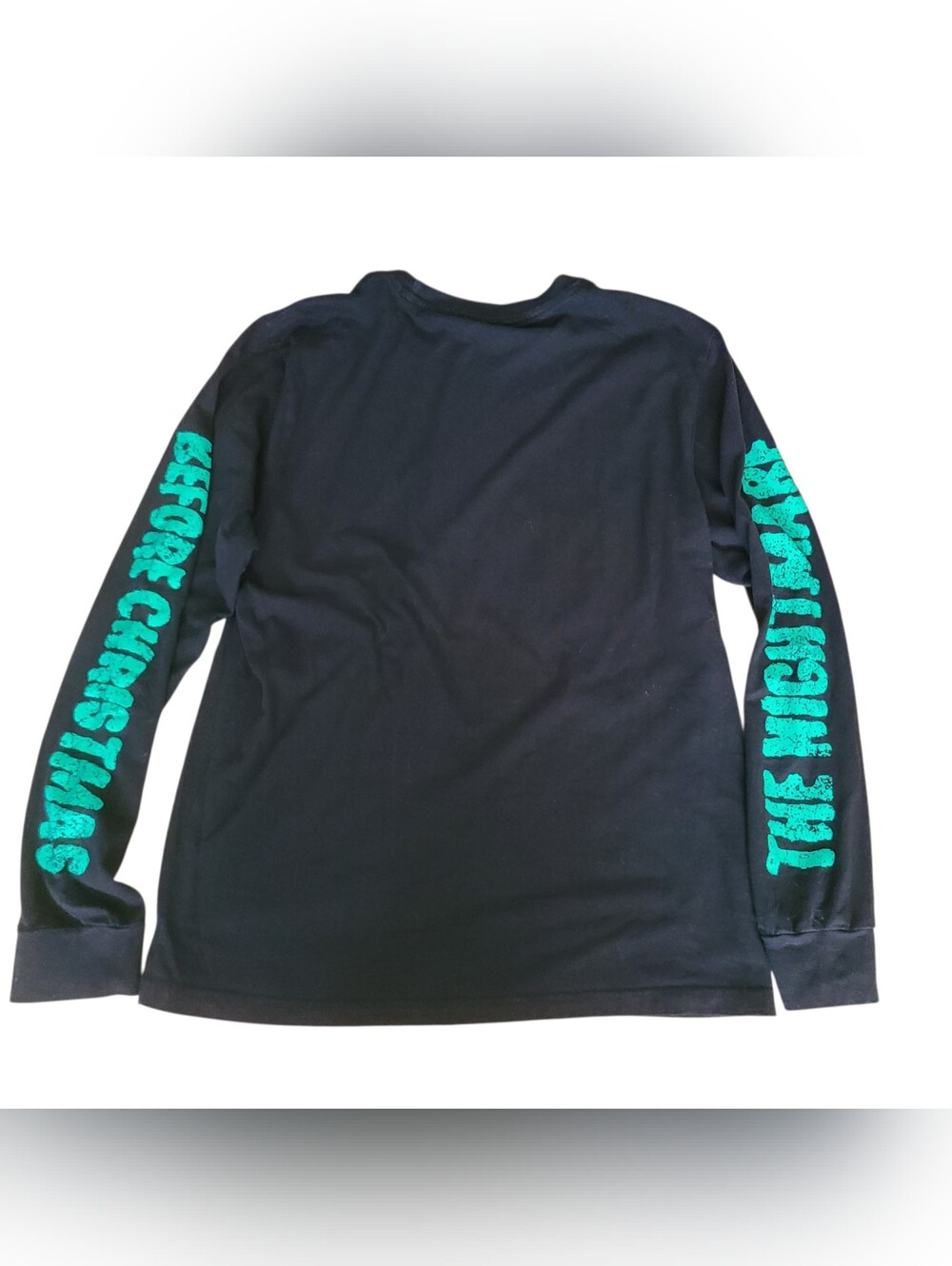 DISNEY'S | THE NIGHTMARE BEFORE CHRISTMAS | LONG SLEEVE T-SHIRT | SIZE MED - Picture 11 of 14